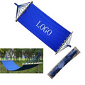 Single Advertise Cotton Canvas Hammock